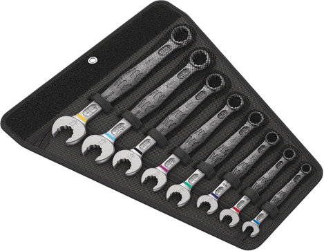 Wera 05020241001 6003 Joker 8 Imperial Set 1 Racsnis csavarkulcs készlet 11 részes 1/2 - 11/16