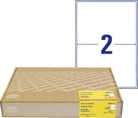 Avery-Zweckform 8018-300 Cím etikett 199.6 x 143 mm Papír Fehér 600 db Véglegesen tapadó Tintasugara