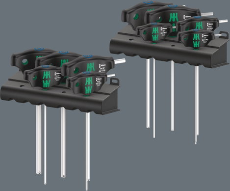 Wera 454/10 HF Set Imperial 1 Hatlap kulcs készlet 1 db 7. kép