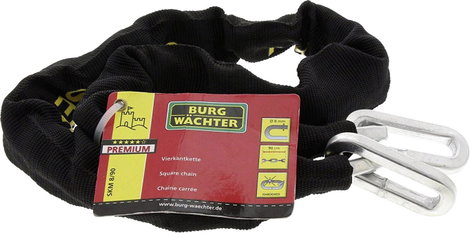 Burg Wächter SKM 8/ 90 Biztonsági lánc Fekete 2. kép