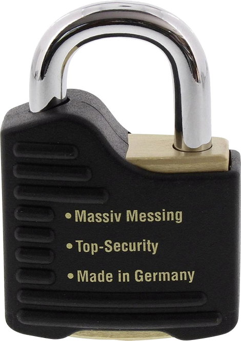 Burg Wächter Gamma 700 55 SB Függő lakat Különböző időben záródó Sárgaréz, Fekete Profilhengeres lak 5. kép