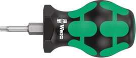 Wera 367 TORX® Stubby Torx csavarhúzó Méret (csavarhúzó) T 10 Penge hossz: 25 mm 1 db
