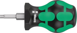 Wera 367 TORX® Stubby Torx csavarhúzó Méret (csavarhúzó) T 15 Penge hossz: 25 mm 1 db
