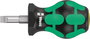 Wera 335 Stubby Egyenes pengéjű csavarhúzó Pengeszélesség: 6.50 mm Penge hossz: 25 mm bélyegkép