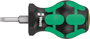 Wera 335 Stubby Egyenes pengéjű csavarhúzó Pengeszélesség: 4 mm Penge hossz: 25 mm bélyegkép