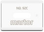 Martor 1792.25 Martor kerámia penge 2 db 4. bélyegkép