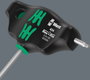 Wera 454 Belső hatlap csavarhúzó Kulcsszélesség: 2 mm Penge hossz: 100 mm 8. bélyegkép