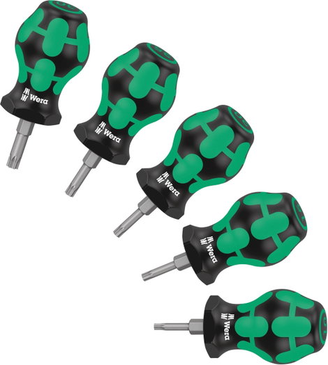 Wera Stubby Set TX 1 Csavarhúzó készlet Műhely 5 részes