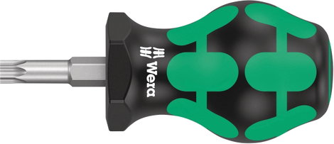 Wera 367 TORX® Stubby Torx csavarhúzó Méret (csavarhúzó) T 30 Penge hossz: 25 mm 1 db