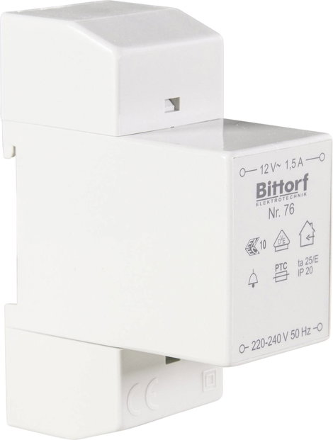 Bittorf 76 Csengő transzformátor 12 V/AC 1.5 A 3. kép