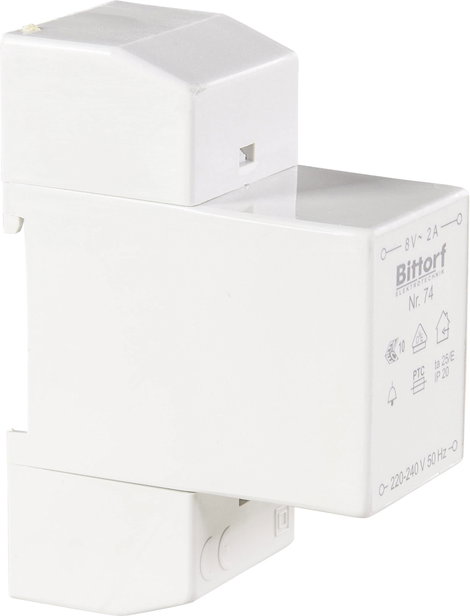 Bittorf 74 Csengő transzformátor 8 V/AC 2 A 3. kép