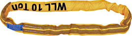 Petex 47210335 Kerek heveder Munkaterhelés=10 t Narancs EN 1492-2 DIN 1492-2