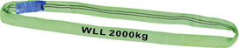 Petex 47202213 Kerek heveder Munkaterhelés=2 t Zöld EN 1492-2 DIN 1492-2