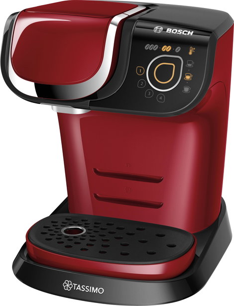 Bosch Haushalt TASSIMO MY WAY 2 TAS6503 Kapszulás kávéfőző Piros, Fekete Tassimo