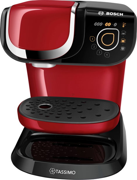 Bosch Haushalt TASSIMO MY WAY 2 TAS6503 Kapszulás kávéfőző Piros, Fekete Tassimo 2. kép
