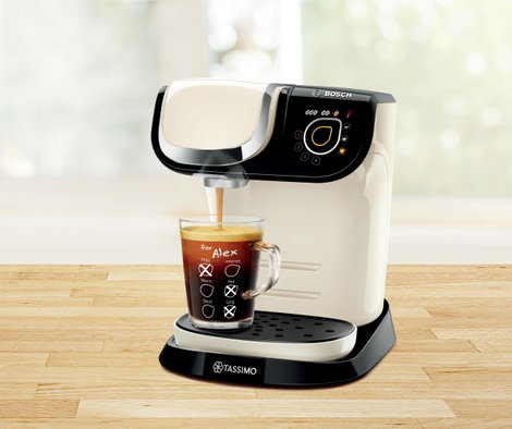 Bosch Haushalt TASSIMO MY WAY 2 TAS6507 Kapszulás kávéfőző Bézs, Fekete Tassimo 3. kép