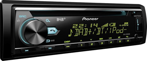 Pioneer DEH-X7800DAB Autórádió DAB + tuner, Bluetooth kihangosító, Kormány távirányító csatlakozó 2. kép