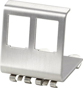 Renkforce Kalapsín adapter 2-szeres Fehér, Nemesacél