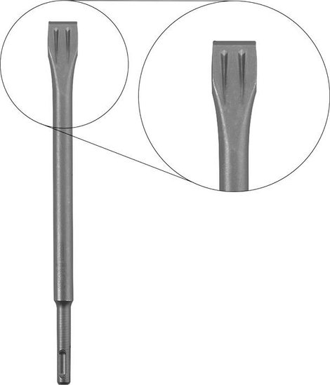 kwb 247302 Lapos véső Teljes hossz 250 mm SDS-Plus 1 db 2. kép