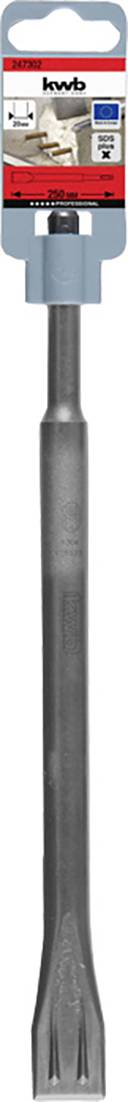 kwb 247302 Lapos véső Teljes hossz 250 mm SDS-Plus 1 db 3. kép