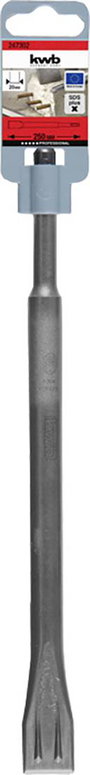 kwb 247302 Lapos véső Teljes hossz 250 mm SDS-Plus 1 db 3. bélyegkép