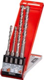kwb 240500 40CR acél Kalapácsfúró készlet 4 részes 5 mm, 6 mm, 8 mm, 10 mm SDS-Plus 1 készlet bélyegkép