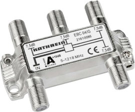 Kathrein EBC 04/G Kábel TV elosztó 4 részes 5 - 1218 MHz