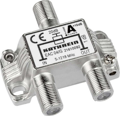 Kathrein EAC 04/G Kábel-TV leágaztató 1 csatornás 5 - 1218 MHz