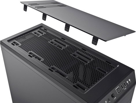 BeQuiet Pure Base 600 Midi torony Számítógép ház Fekete 7. kép