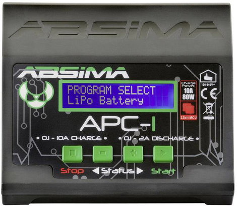 Absima APC-1 Modell multifunkciós töltő 12 V, 230 V 10 A 2. kép