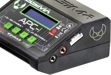Absima APC-1 Modell multifunkciós töltő 12 V, 230 V 10 A 5. kép
