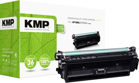 KMP H-T223Y Toner kazetta helyettesíti HP 508A, CF362A Sárga 5000 oldal Kompatibilis Toner