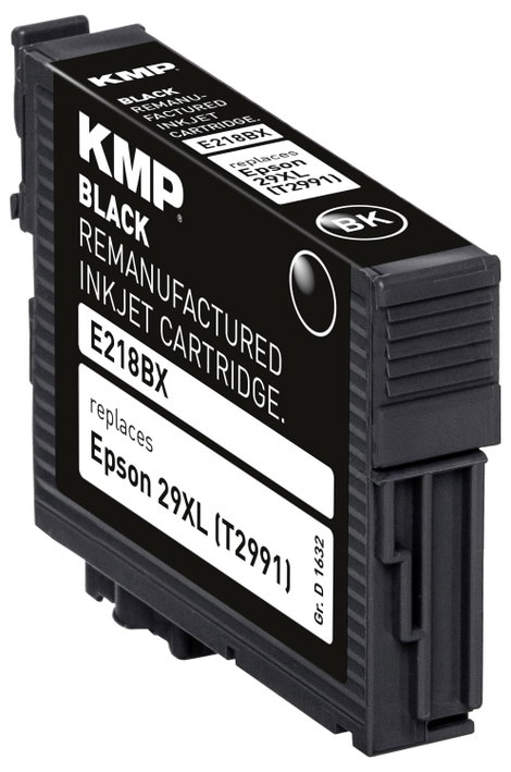 KMP Tinta helyettesíti Epson 29XL, T2991 Kompatibilis Fekete E218BX 1632,4001 3. kép
