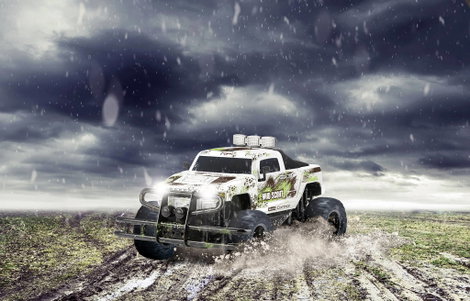 Revell Control 24643 New Mud Scout 1:10 RC kezdő modellautó Elektro Monstertruck 2WD 3. kép