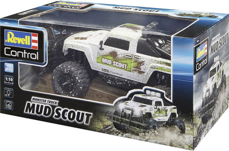 Revell Control 24643 New Mud Scout 1:10 RC kezdő modellautó Elektro Monstertruck 2WD 7. kép