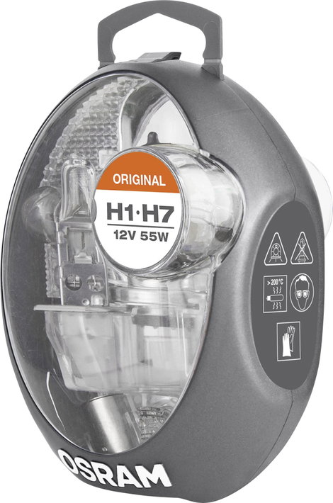 OSRAM CLK H1/H7 Halogén fényforrás Original Line H1, H7, PY21W, P21W, P21/5W, R5W, W5W 55 W 12 V 2. kép