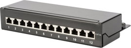 Digitus DN-91612SD-EA 12 port Hálózati patchbox CAT 6A 1 ME
