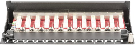 Digitus DN-91612SD-EA 12 port Hálózati patchbox CAT 6A 1 ME 7. kép