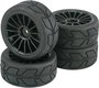 Reely 1:10 Közúti modell Komplett kerék Speed 15 küllős Fekete 4 db bélyegkép