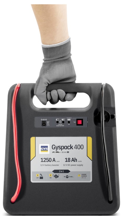GYS Gyorsindító rendszer PACK 400 025455 Indulási segédáram=480 A 9. kép