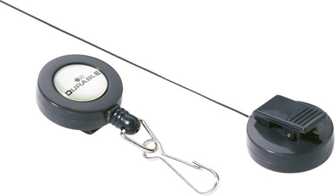 Durable 822158 Jojó igazolványtartóhoz Krokodilcsipesz, Rugós kampó 10 db 2. kép