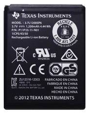 Texas Instruments Akkumulátor csomag grafikus számítógéphez