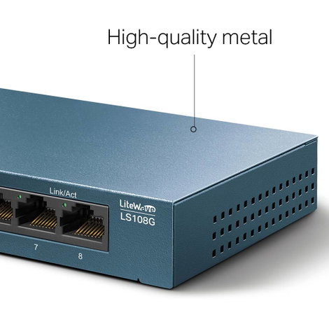 TP-LINK UNMANAGED Hálózati switch 8 port 3. kép