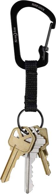 NITE Ize Kulcstartó karabiner NI-CSLW3-01-R6 Keyring Gr.3 Fekete 1 db 5. kép
