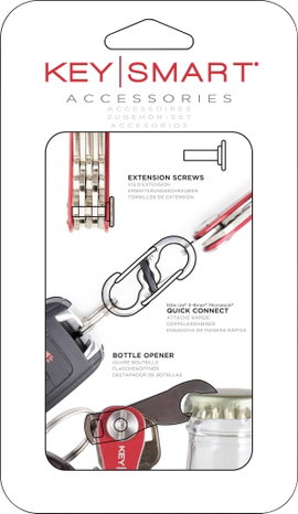 KEY SMART Kulcstartó kiegészítők KS-KS231 Accessoire-Kit 1 Ezüst 1 db
