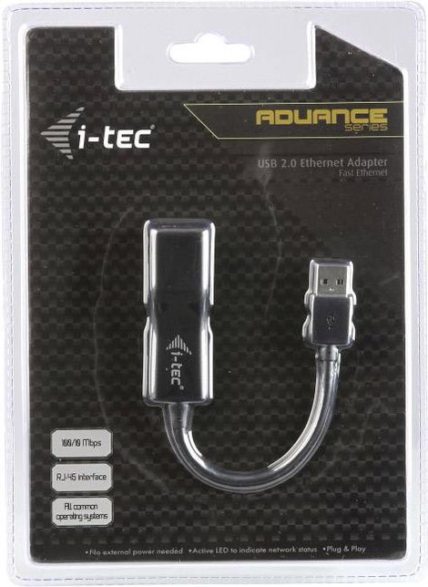 i-tec neu Hálózati adapter 10 / 100 MBit/s USB 2.0 2. kép