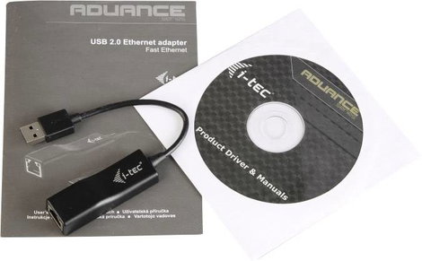 i-tec neu Hálózati adapter 10 / 100 MBit/s USB 2.0 3. kép