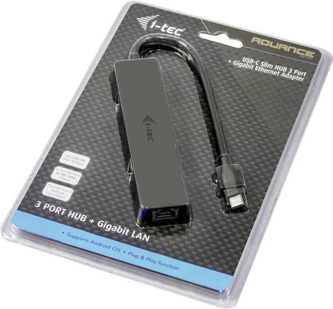 i-tec neu Hálózati adapter 10 / 100 / 1000 MBit/s USB-C® 3. kép