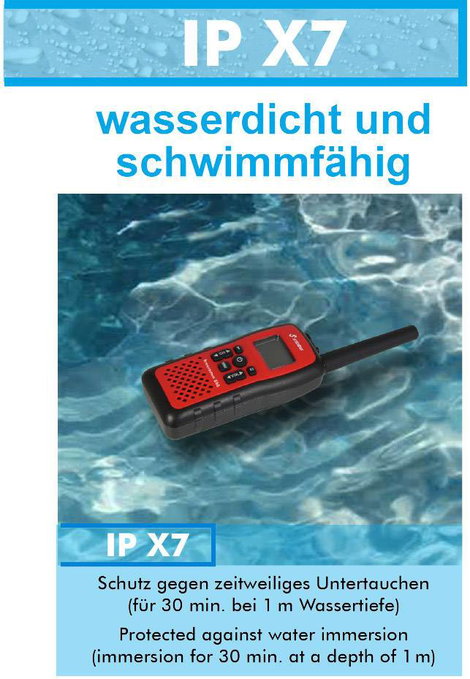 Stabo Freecomm 850 20851 PMR készülék 2 részes készlet 4. kép