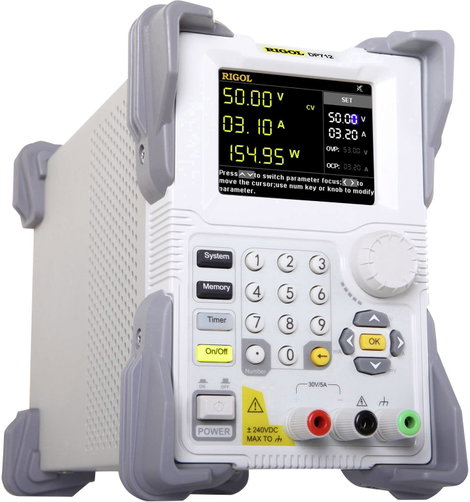 Szabályozható labortápegység 0-50 V 0-3 A 150 W, RS-232, OVP, Rigol DP712 2. kép